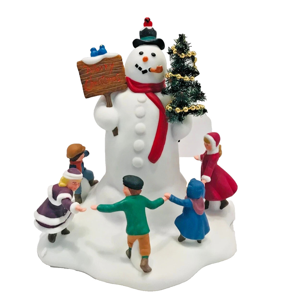 Dept 56 Heritage Village Square Snowman Accessory 58638 W/Box